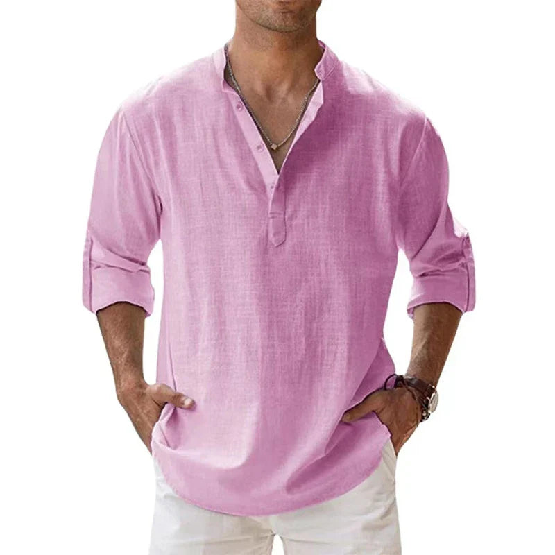 Kenzaclub™ – Chemise en lin légère
