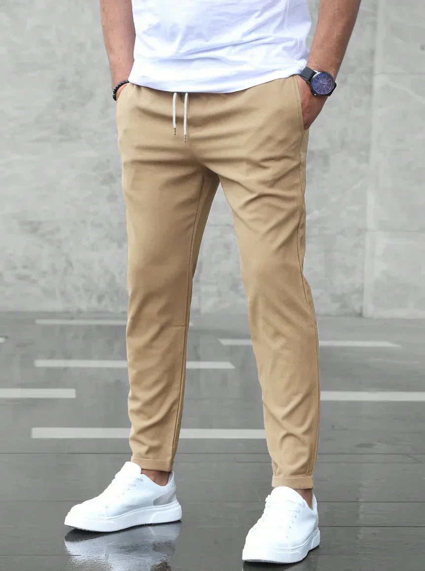 Kenzaclub™ | Pantalon stretch élégant