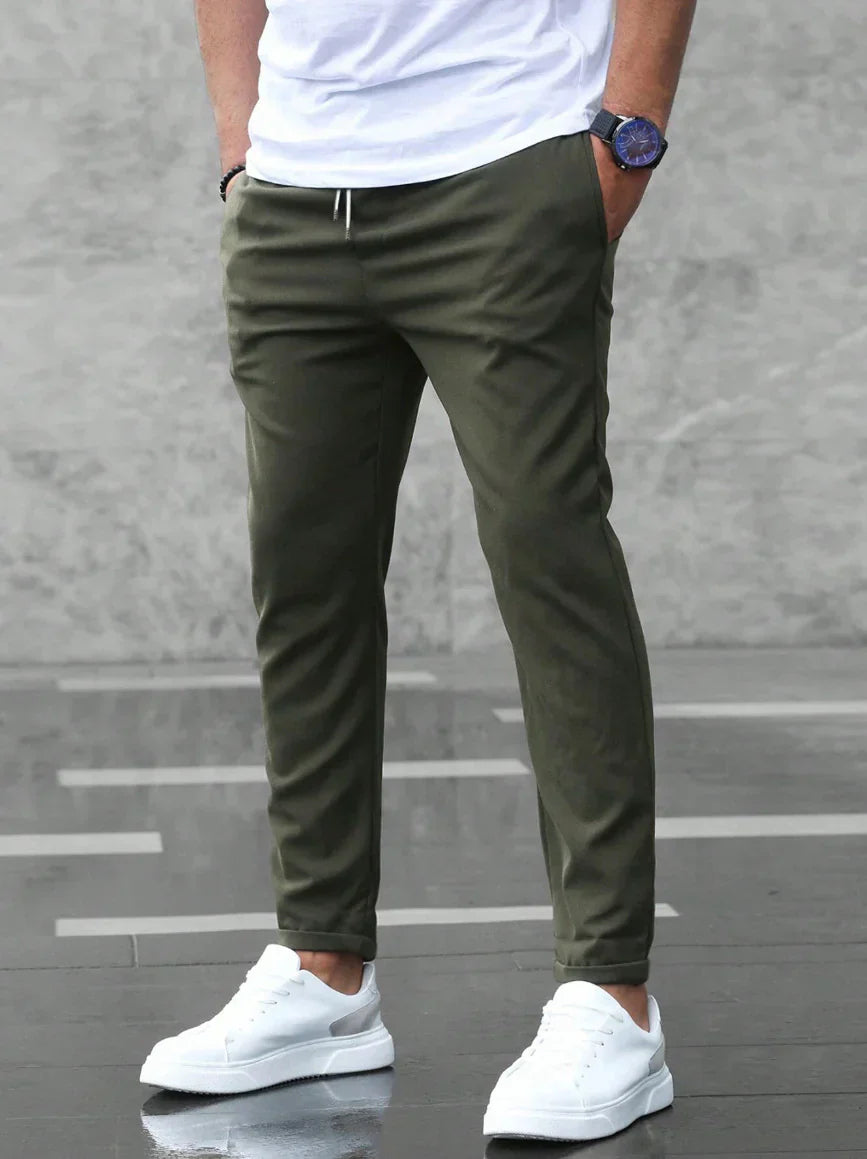 Kenzaclub™ | Pantalon stretch élégant