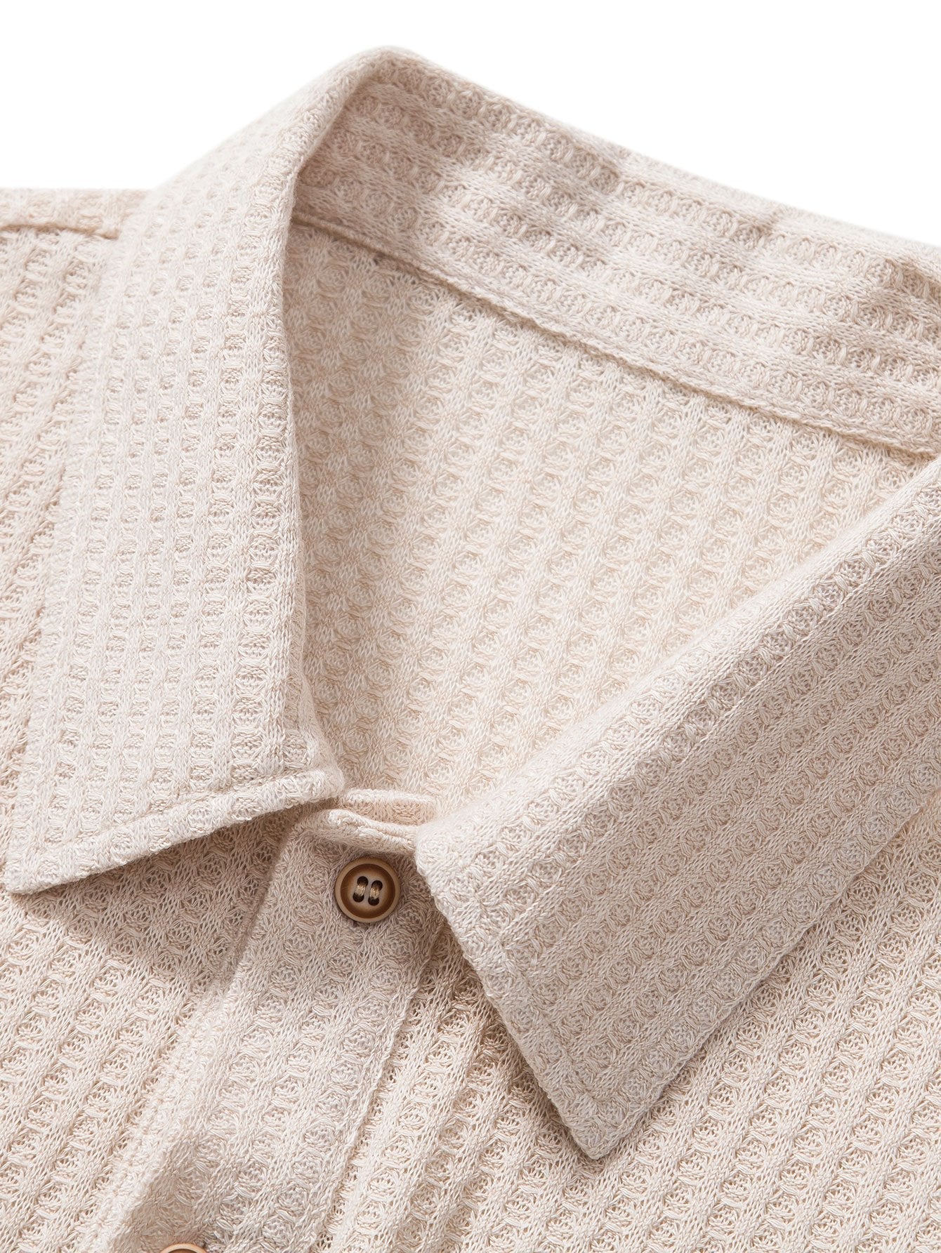 Kenzaclub™ - Polo en Maille Nid d'Abeille