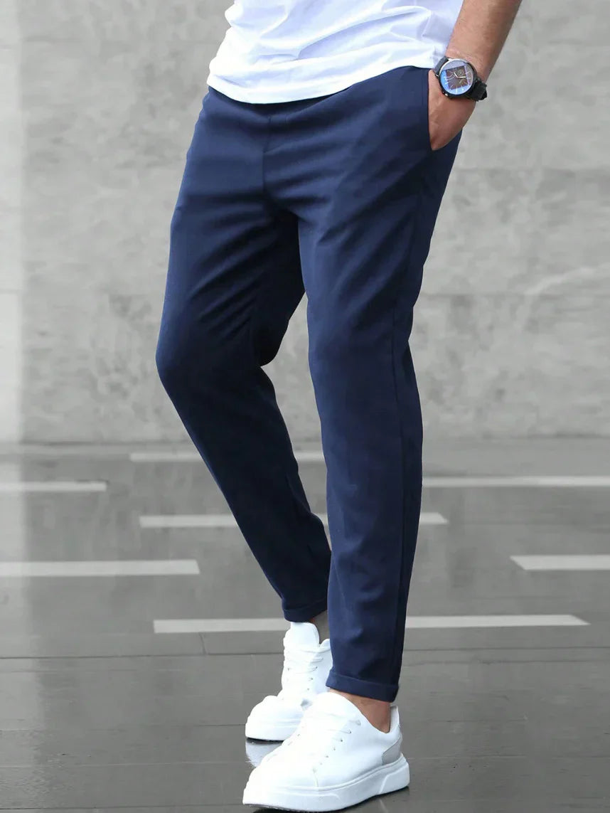 Kenzaclub™ | Pantalon stretch élégant