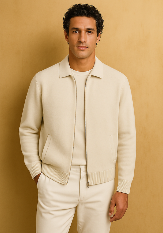 Kenzaclub™ | Élégance Cachemire – Veste d'été